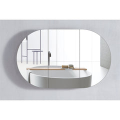 Amber Collection Oval Shaving Cabinet 900mm-1500mm