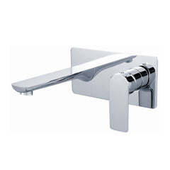 BKM405 - LUXUS Basin/Bath Wall Mixer with 180mm Spout