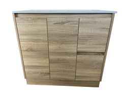 OJS11-900 Floor Standing Finger Pull Vanity