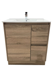OJS11-750 Floor Standing Finger Pull Vanity