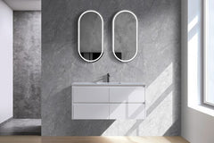Yoko Wall Hung Vanity 1500mm Double Bowl Top