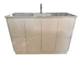 OJS11-1200 Floor Standing Finger Pull Vanity