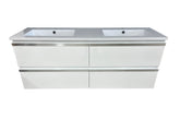 OJS46-1500 Double Draw Wall Hung Vanity