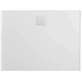 White Polymarble Shower Base with 1200 side Centre Rear Drain 1200*900mm