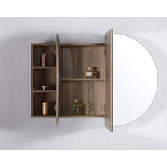 Amber Collection Oval Shaving Cabinet 900mm-1500mm