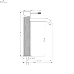 Opal Tall Basin Mixer