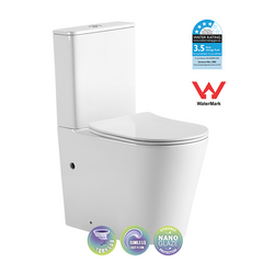 T6088RT - Vera Tornado Rimless Elevated Toilet Suite