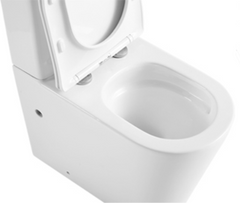 T6088RT - Vera Tornado Rimless Elevated Toilet Suite