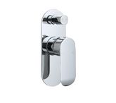 BKM710 - OVAL CURVE Wall Mixer with Diverter