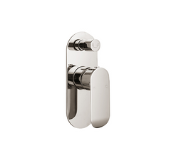 OVAL CURVE Wall Mixer with Diverter