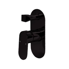 OVAL CURVE Wall Mixer with Diverter