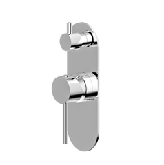 BKM2505 - MORGAN RUND Wall Mixer and Diverter