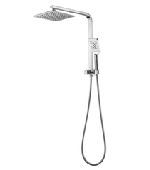 BKSS101H - ECKIG Half Rail Square Shower Combo Set