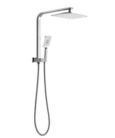 BKSS501H - KASTEN Square Half Rail Shower Combo Set