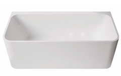 1400mm Helix Back to Wall Bath Tub