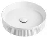 CB158 Above Counter Groove Round Basin 370x370x120mm