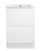 Core Floor Standing 2 Drawer Vanity 600mm