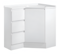 Corner Floor Standing Corner Vanity