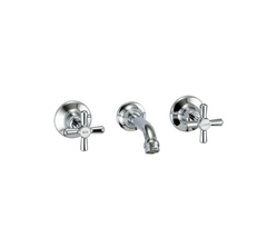 JAS Bath/Basin Spout with Wall Taps