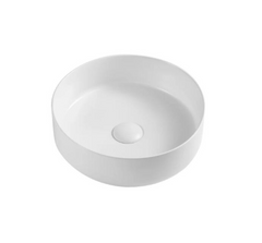 VA3014MW Matte White Thin Edge Above Counter Basin Ø360*120mm