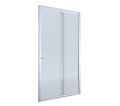 B6-SLD-Front Miramar Semi Framed Sliding Door Shower Screen - Front Only