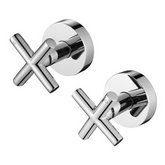 X-406 – Cross Handle Wall Taps