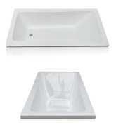 WTM-02820DC – 1700mm Square Insert Bath Tub 1700*750*440mm