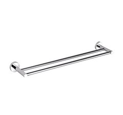 BK401-750 – RUND Double Towel Rail 750MM