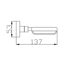 BK524 – ECKIG Metal Soap Basket
