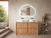 Noma Collection Floor Standing Vanity Double Bowl Top 1500mm