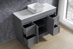 Quinn Free Standing Vanity Single Bowl Top - 1200mm