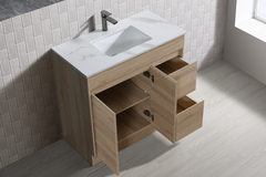 Tobi Free Standing Vanity 1800mm Double Bowl Top