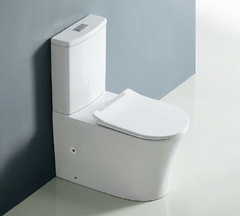 Spoleto Rimless Tornado Dual Flush Toilet Suite