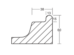 White Polymarble Shower Base with 900 side Centre Rear Drain 1200*900mm