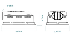 Phoenix 3-in-1 Fan Heater, Light and Exhaust