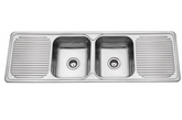 FS150 Kitchen Sink Double Sink and Double Drainer