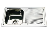 FK77S Kitchen Sink Single Bowl and Drainer