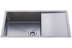 D22R-B Single Kitchen/Laundry Sink with Drainer