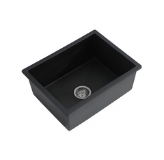 BL59 Single Bowl Black Granite Quartz Stone Kitchen Sink