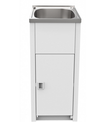 BLT390 Stainless Steel Laundry Sink and Trough Cabinet 390x570x880mm