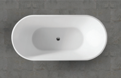 1700mm Charming Free Standing Oval Bath Tub