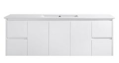 Willow Wall Hung Vanity 1500mm Double Bowl Top