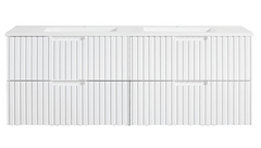 Elena Wall Hung Vanity - 1500mm Double Bowl Top