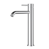 PLC2002SS Otus Slimline Basin Mixer High Rise Curved Spout