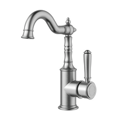 HYB868-202 Clasico Tall Basin Mixer Hook Spout