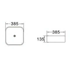 BA520 — Above Counter Basin