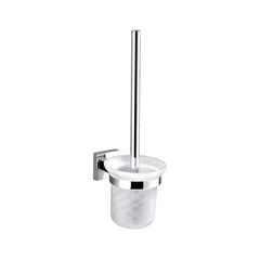 BK509 – ECKIG Glass Toilet Brush Holder