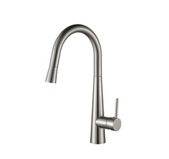 KM005 - KÜCHENDESIGNER PULL-OUT GOOSENECK KITCHEN MIXER