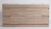 Tobi Free Standing Vanity 1800mm Double Bowl Top
