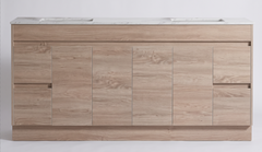 Tobi Free Standing Vanity 1800mm Double Bowl Top